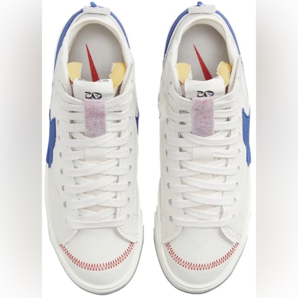 Nike Blazer Mid '77 Jumbo - Men's NIB - Phantom/Old Royal Sail Phantom - Picture 3 of 5